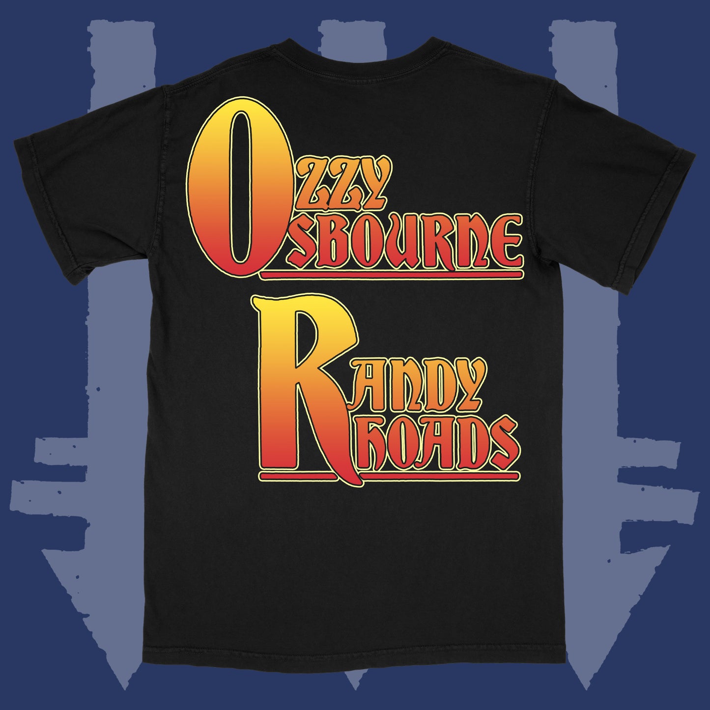 Ozzy + Randy 1981 Black T-Shirt