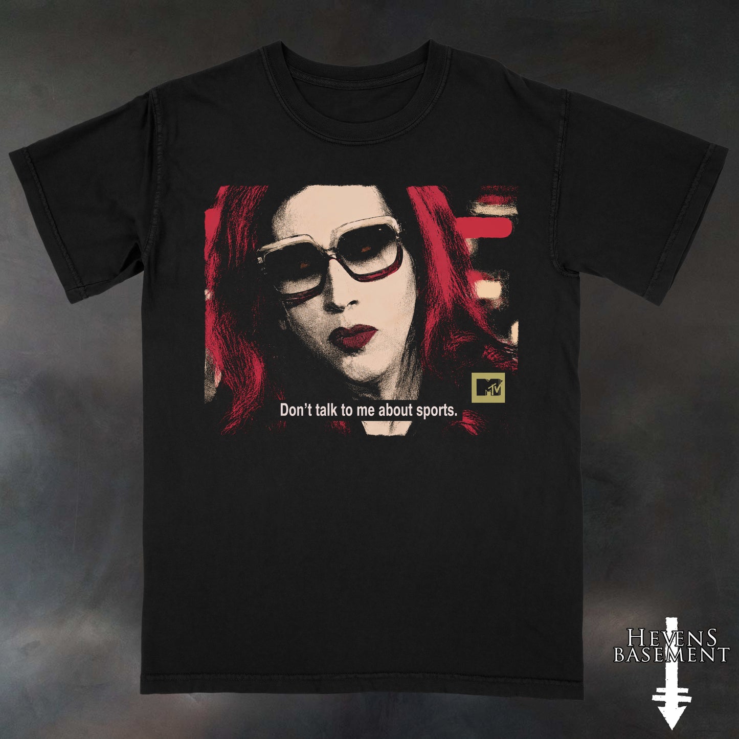 Manson Don't Talk To Me About Sports T-Shirt - Pre-Order