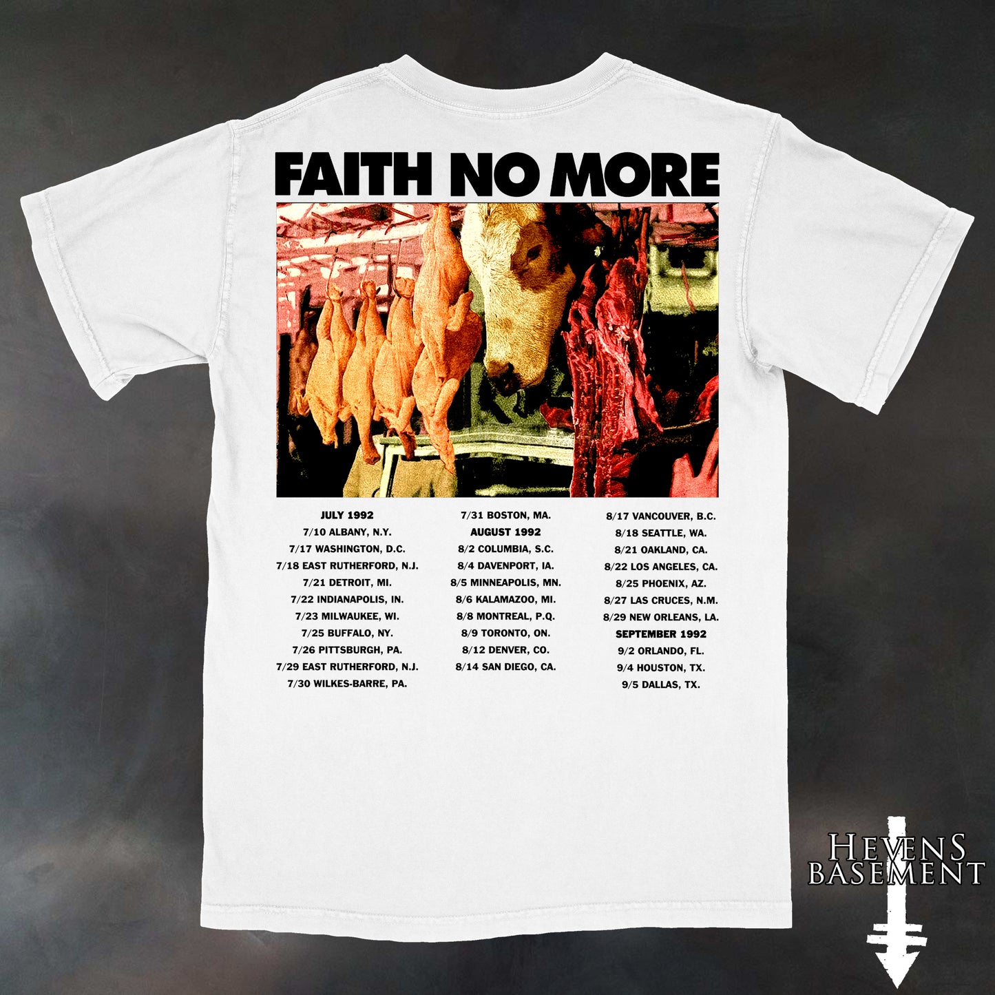 FNM Tour 1992 White T-Shirt Limited To 25 Total