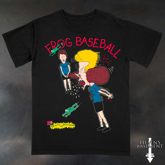 Beavis + Butthead Frog Baseball 1995 T-Shirt Limited to 25 Total
