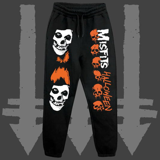 Fiends Halloween 1981 Black Sweatpants 25 Total