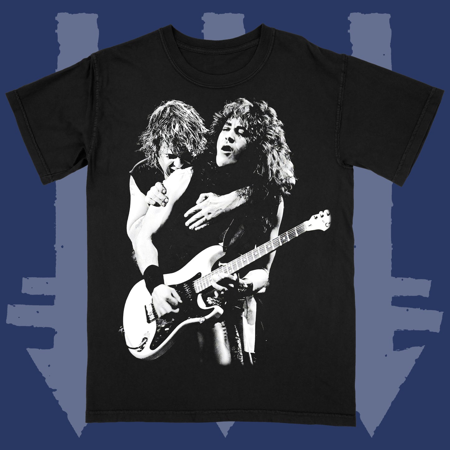 Ozzy + Jake 1986 Black T-Shirt