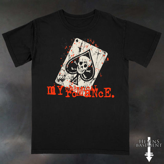 MCR Ace Of T-Shirt - Pre Order Limited to 25 Total