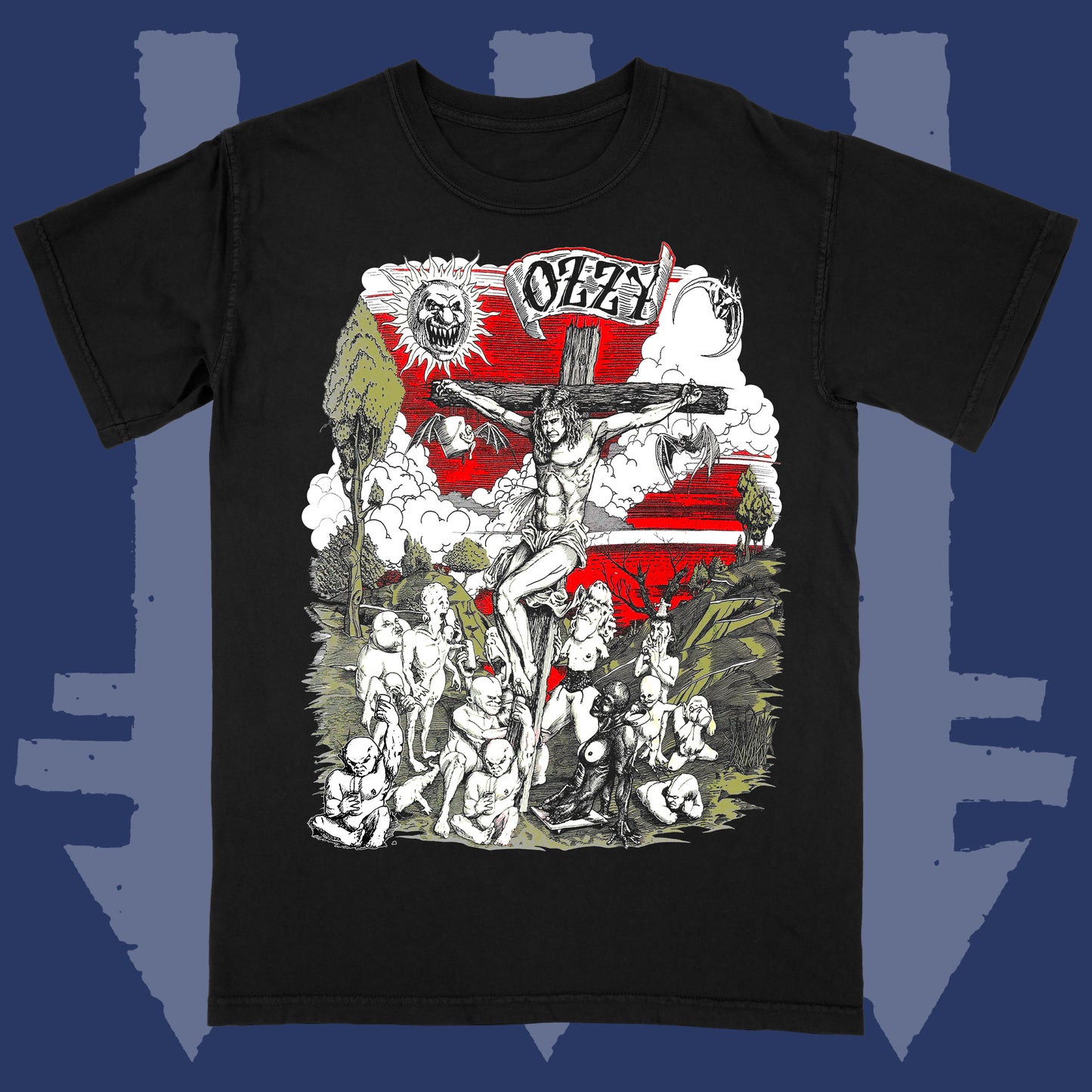 Ozzy Crucifixion 1991 T-Shirt