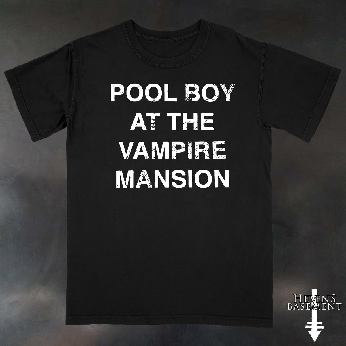 Pool Boy At The Vampire Mansion T-Shirt - Pre Order