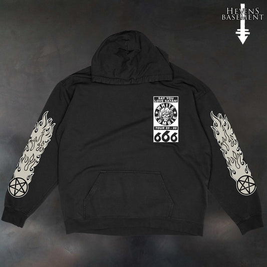 WhiteZombie Say You Love Satan! 1995-96 Tour Hoodie Limited to 25 Total