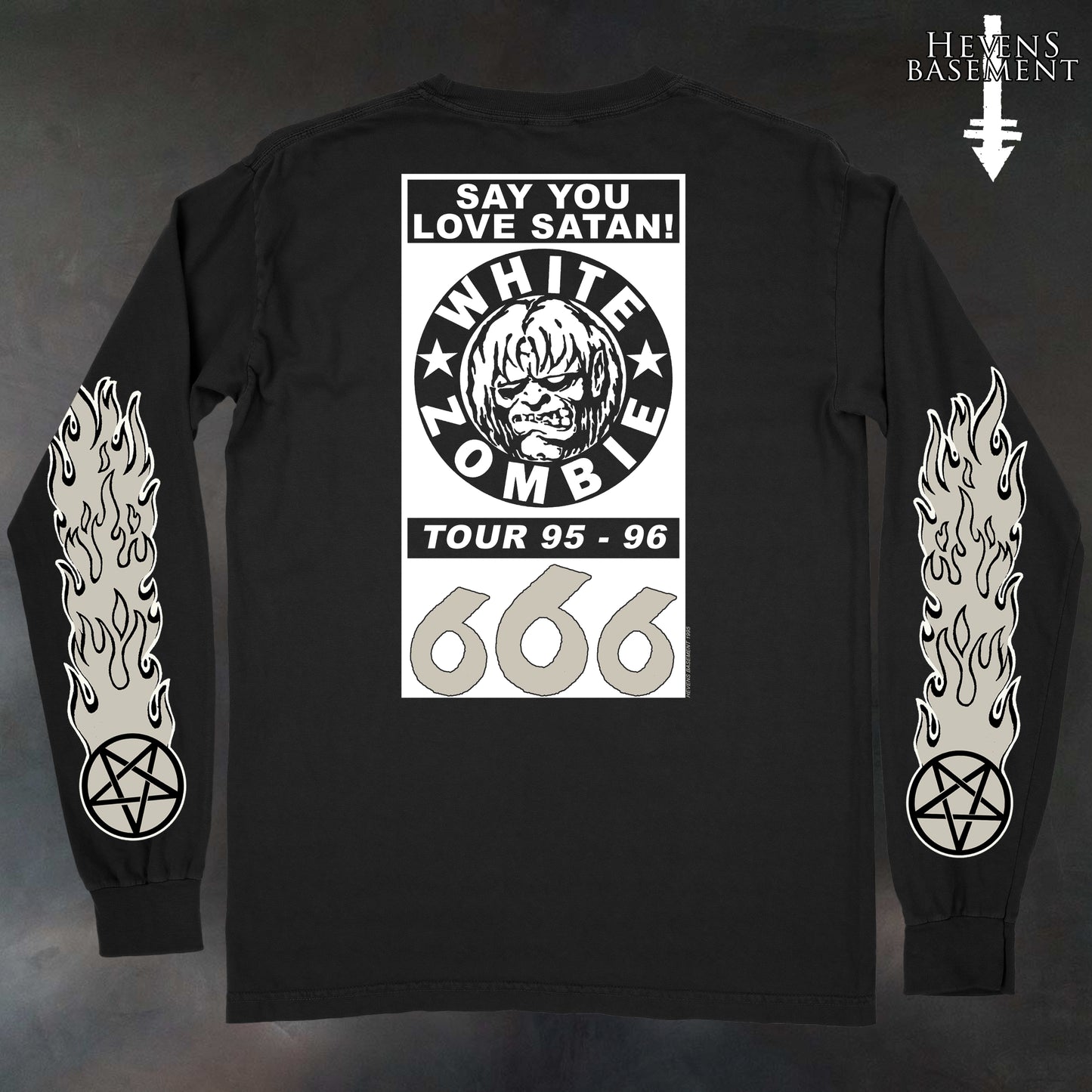 WhiteZombie Say You Love Satan! 1995-96 Tour Long Sleeve - Pre-Order