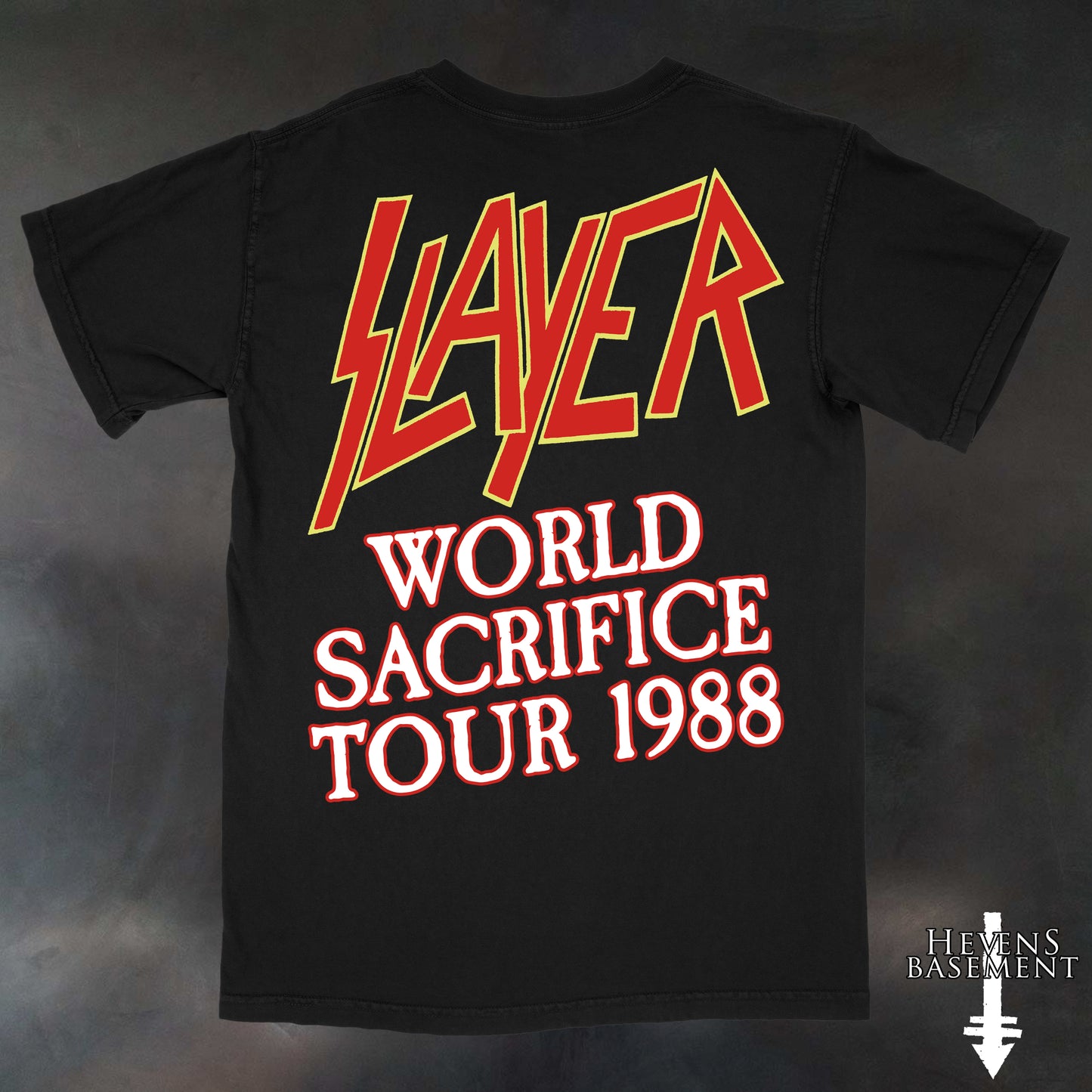 Slayer World Sacrifice 1988 T-Shirt Limited to 25 Total