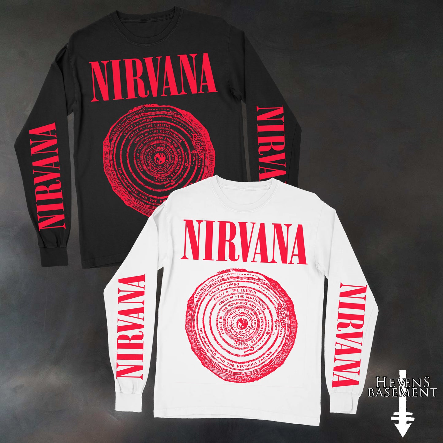 SubPop Long Sleeve Black / Ivory Limited to 50 Total