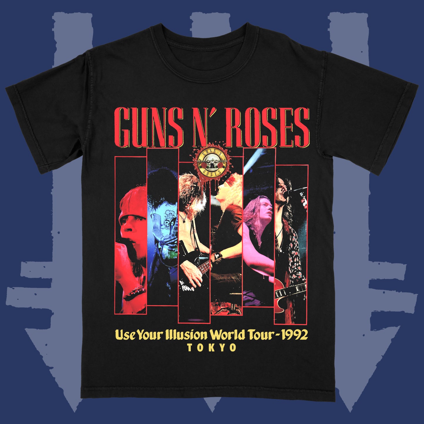 Guns N Roses Tokyo 1992 UYI T-Shirt