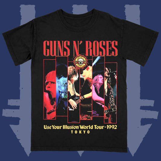 Guns N Roses Tokyo 1992 UYI T-Shirt