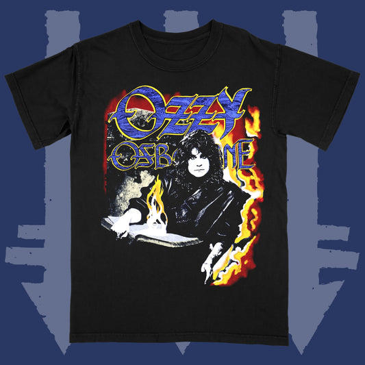 Ozzy Wicked List 1988 Black T-Shirt